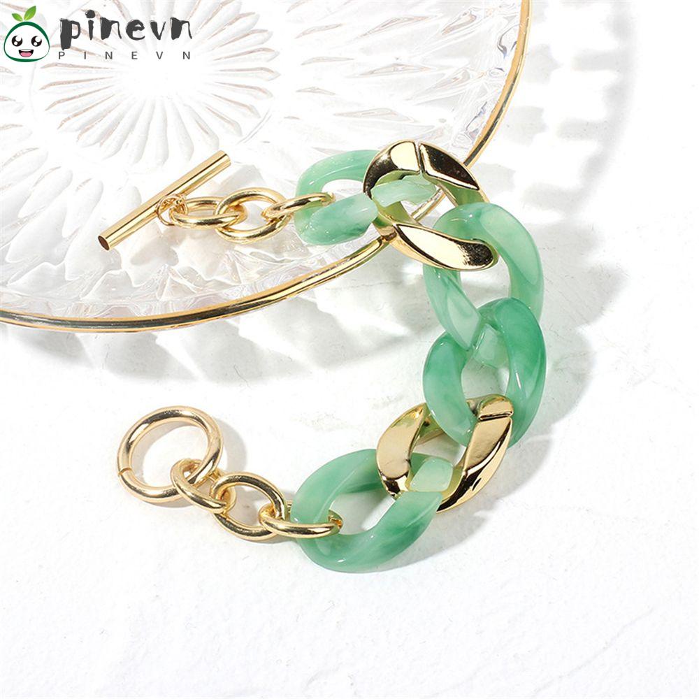 Vòng Tay Chuỗi Hạt Resin Thời Trang Cho Nữ