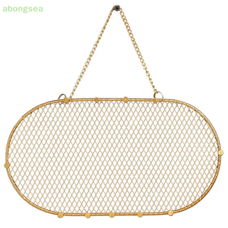 Abongsea Giá Sắt Treo Bông Tai Trang Sức Gắn Tường Phong Cách Bắc Âu Sang Trọng