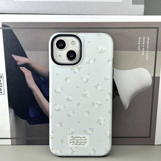 Ốp Điện Thoại Silicon Chống Sốc In Họa Tiết Hoa Đơn Giản Phong Cách Hàn Quốc Dành Cho Iphone 14 13 Pro Max 11 12