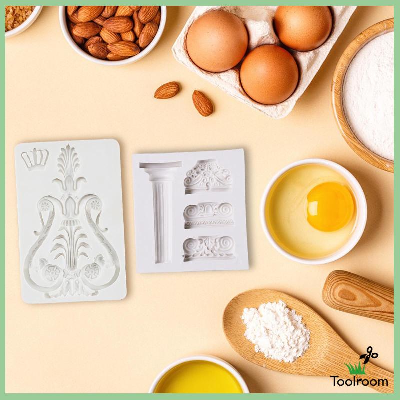 Dụng Cụ Nhấn Tạo Hình Trang Trí Bánh Kem Bằng Silicone