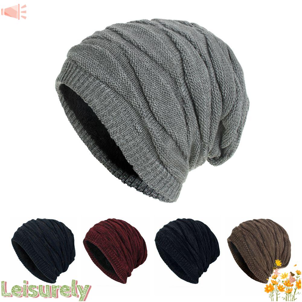 Mũ Len Giữ Ấm Mùa Đông Thiết Kế Đơn Giản Thời Trang
