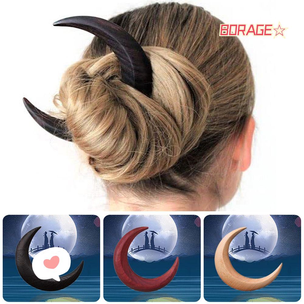 Lược Cài Tóc Hình Mặt Trăng Phong Cách Ramadan Thời Trang