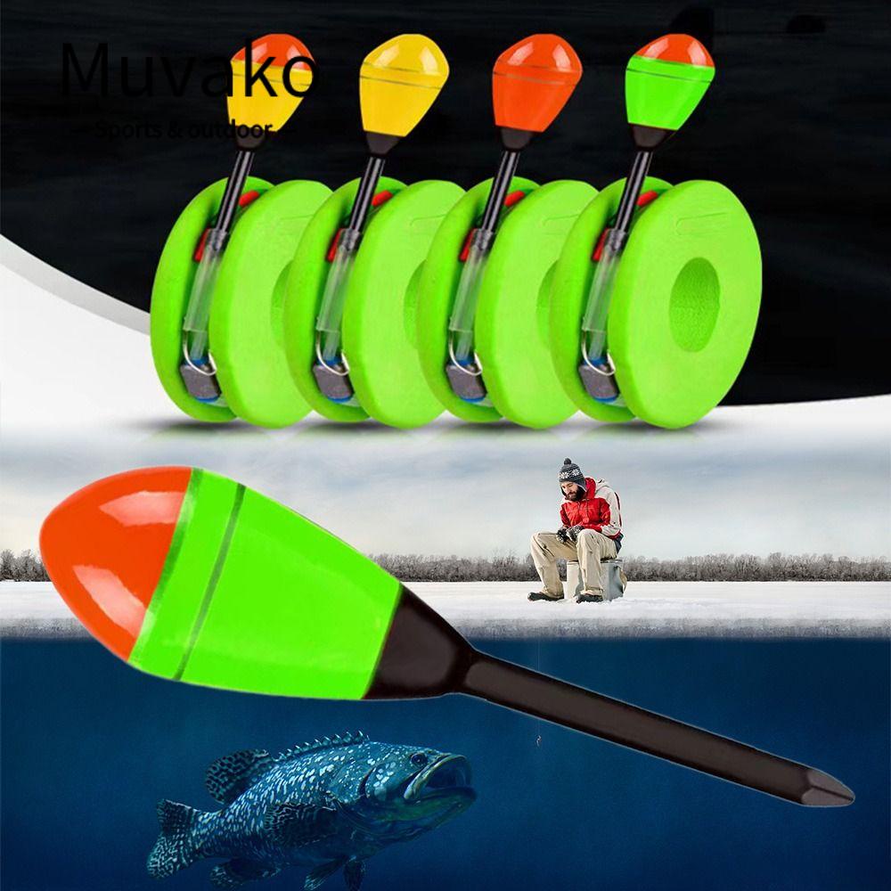 MUVAKO Phao Nổi Câu Cá Hình Tôm Thời Trang Nhiều Kích Cỡ