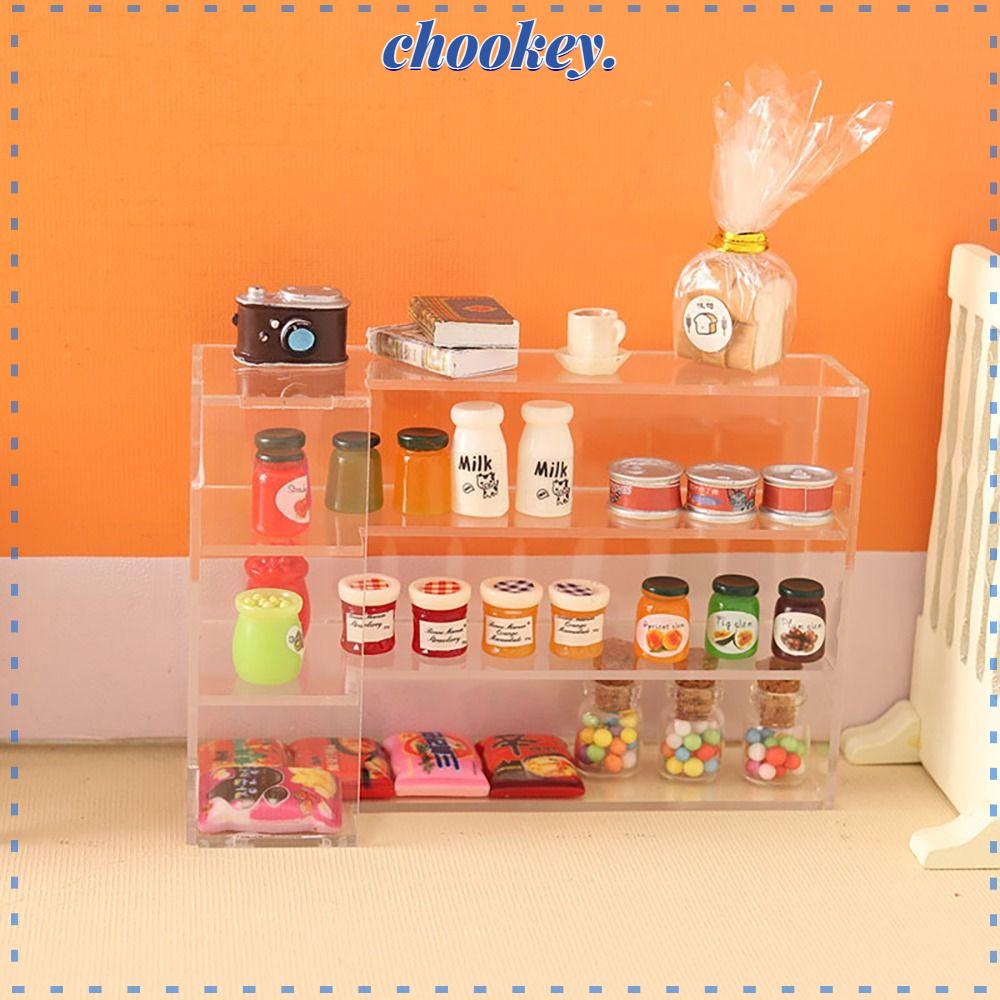 CHOOKEY Mô Hình Bánh Mì Đồ Chơi Trang Trí Nhà Búp Bê