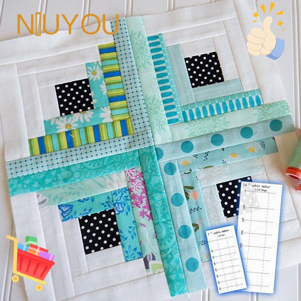 NIUYOU Bộ Thước Đo Bằng Acrylic Chuyên Dụng Cho Làm Cabin