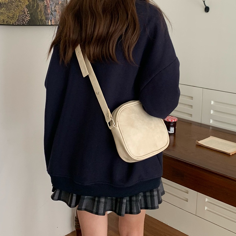 Túi Đeo Chéo Thiết Kế Đơn Giản Thời Trang Hàn Quốc Cho Nữ