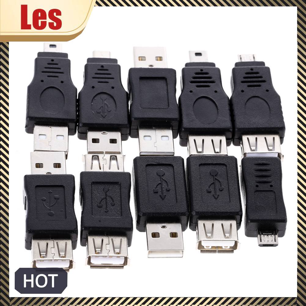 Set 10 Đầu Chuyển Đổi OTG 5pin F / M Chuyên Dụng