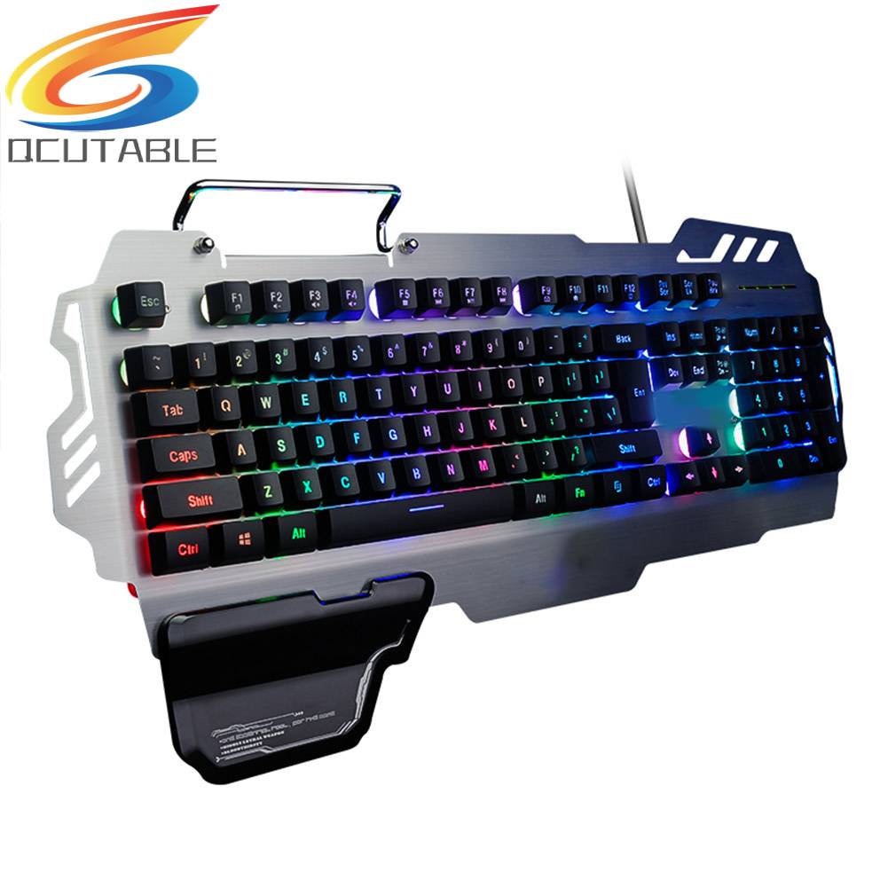 Bàn PhíM Gaming PK-900 Có Dây, 104 PhíM + Giá Đỡ ĐiệN ThoạI