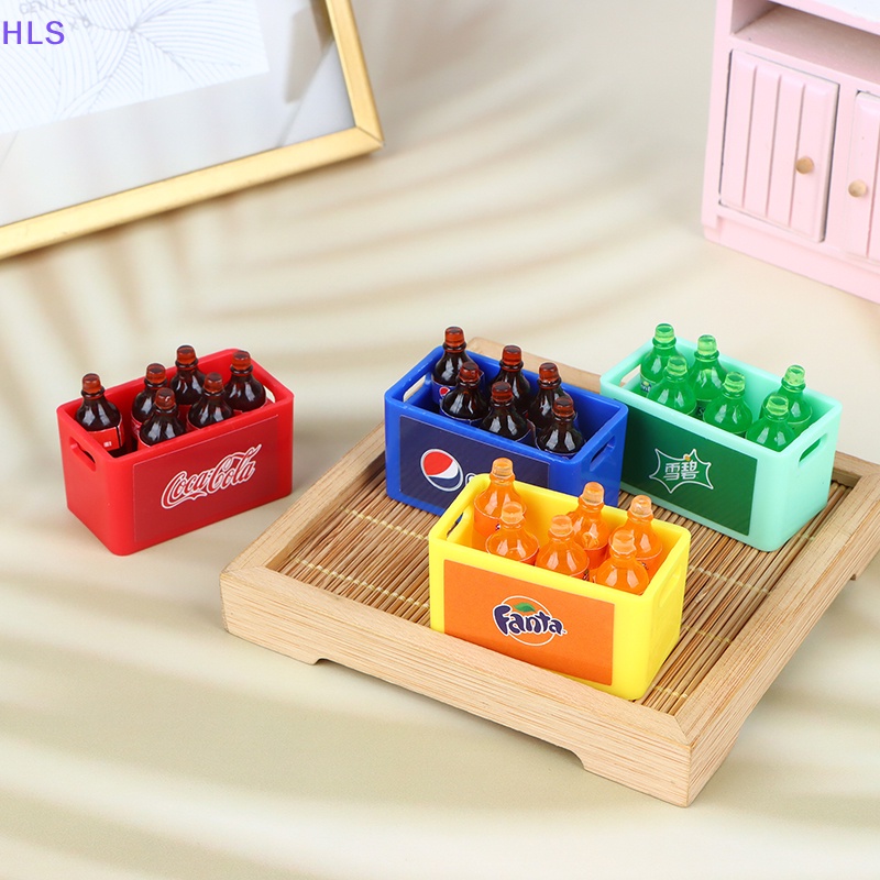 Mô Hình Chai Nước Mini 1 / 12 Dùng Trang Trí Nhà Búp Bê