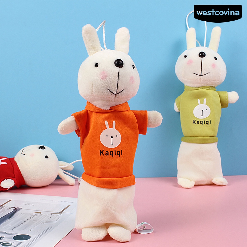 [WSTN]✎Túi Đựng Bút Hình Thỏ Hoạt Hình Sức Chứa Lớn Có Khóa Kéo Cho Học Sinh
