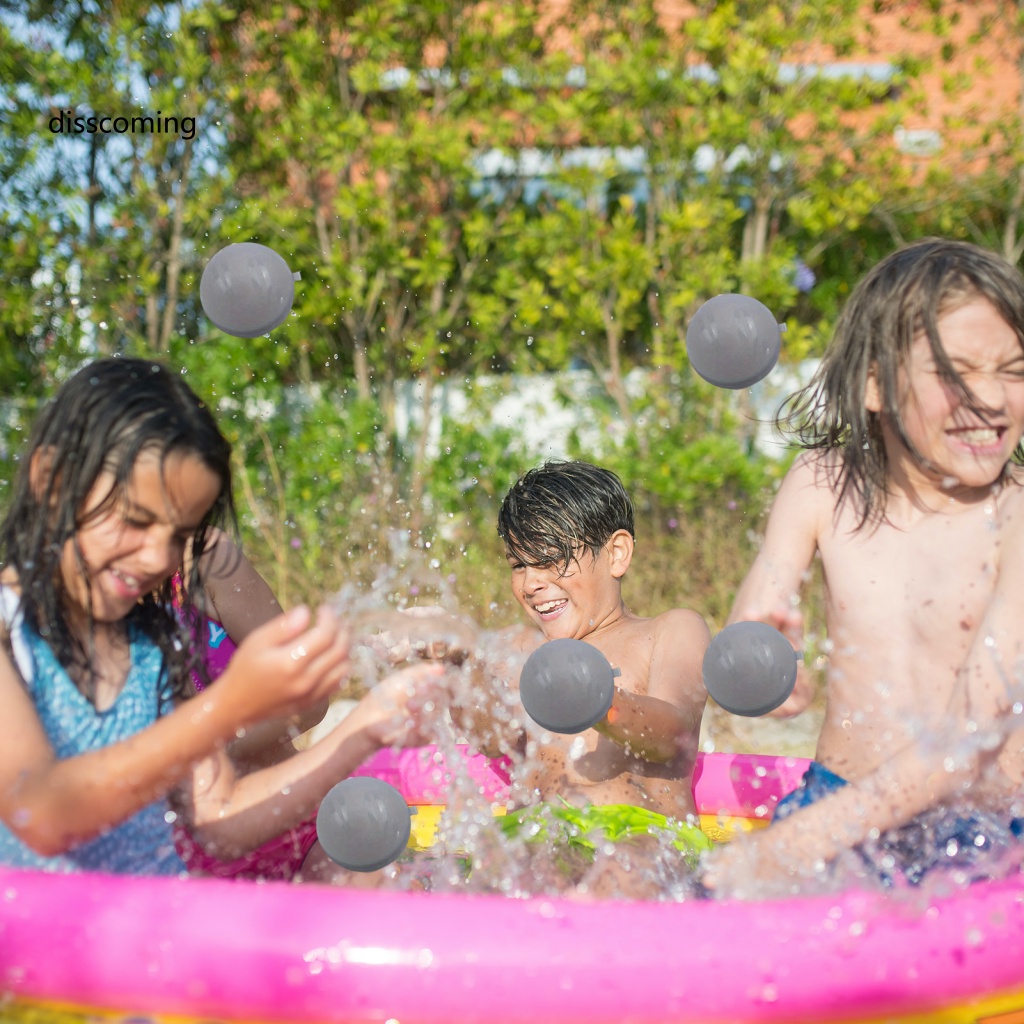 Băng Đô SL SL SL SL| Set 5 Bong Bóng Nước Bằng Silicon Mềm An Toàn Có Thể Tái Sử Dụng Cho Trò Chơi Mùa Hè