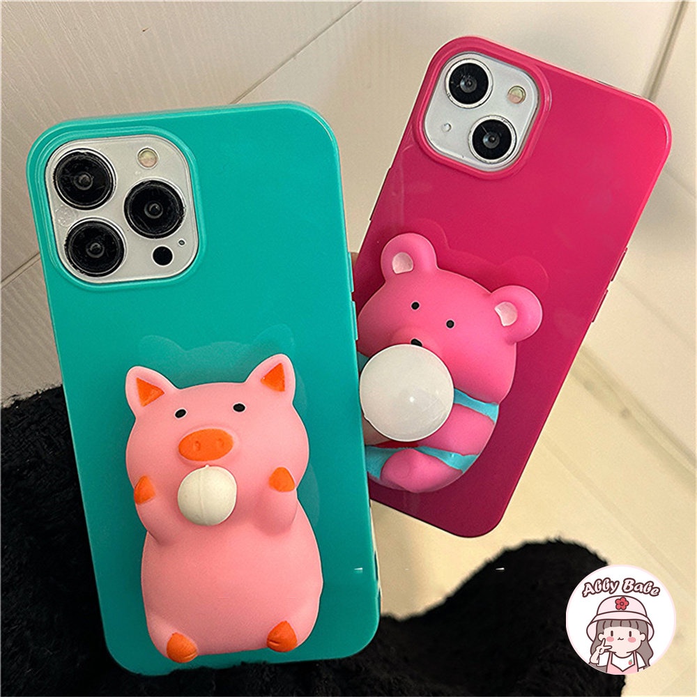 Ốp Điện Thoại TPU Mềm Bóng Trong Suốt Hình Đồ Ăn 3D Chống Va Đập Cho IPhone 14 Pro Max 11