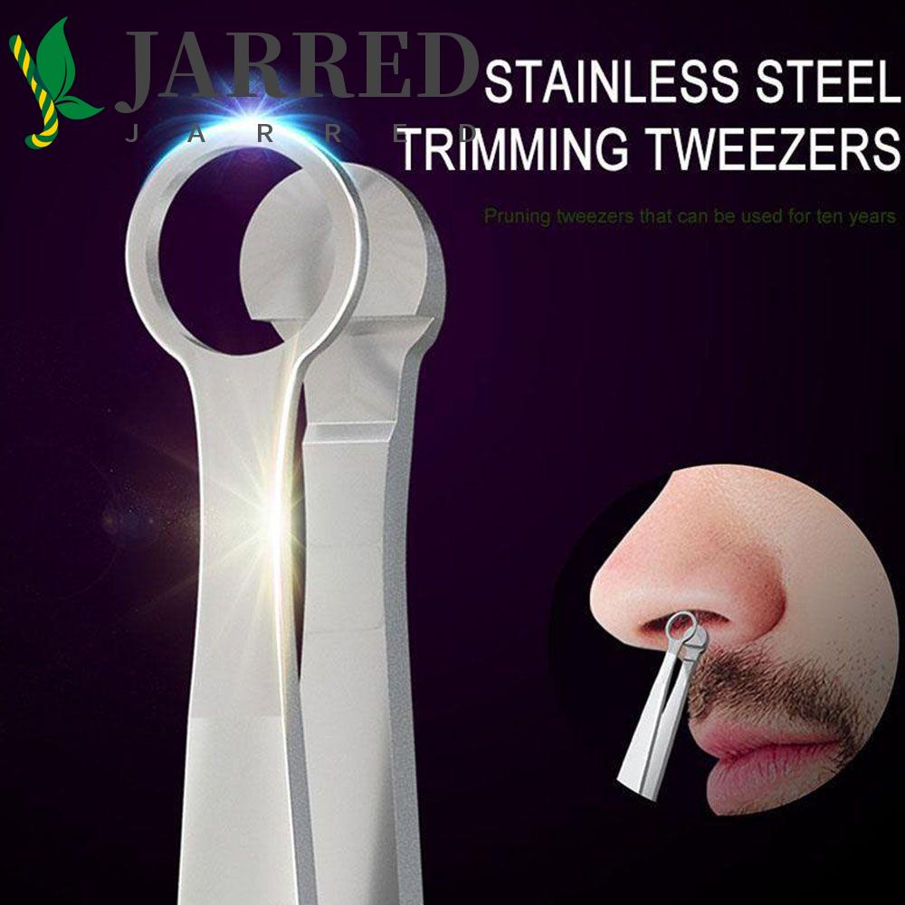 JARRED Kìm Cắt Lông Mũi Đầu Tròn Bằng Thép Không Gỉ Tiện Dụng