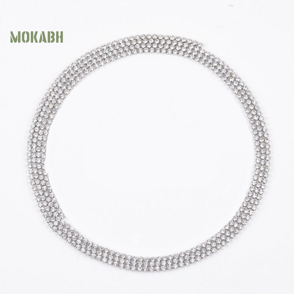 Vòng Cổ Choker Đính Đá Lấp Lánh Quyến Rũ Thời Trang Cho Nữ