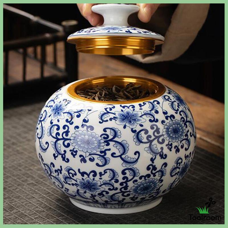 Hũ Đựng Trà Gừng Truyền Thống Dùng Trong Nhà / Tiệc Tùng