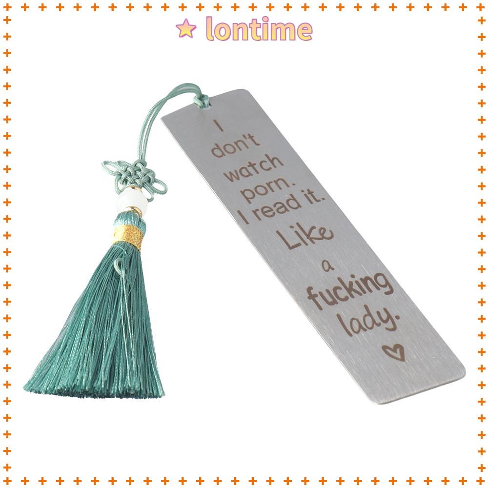 LONTIME Bookmark Bằng Thép Không Gỉ Chất Lượng Cao