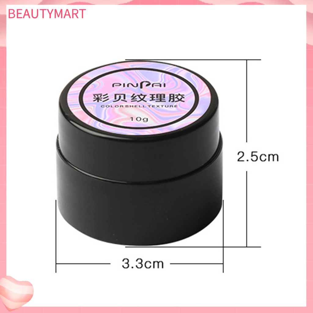 Sơn Móng Tay 10g Sắc Tố Cao Không Gây Kích Ứng Vỏ Sò Lấp Lánh Dành Cho Nữ