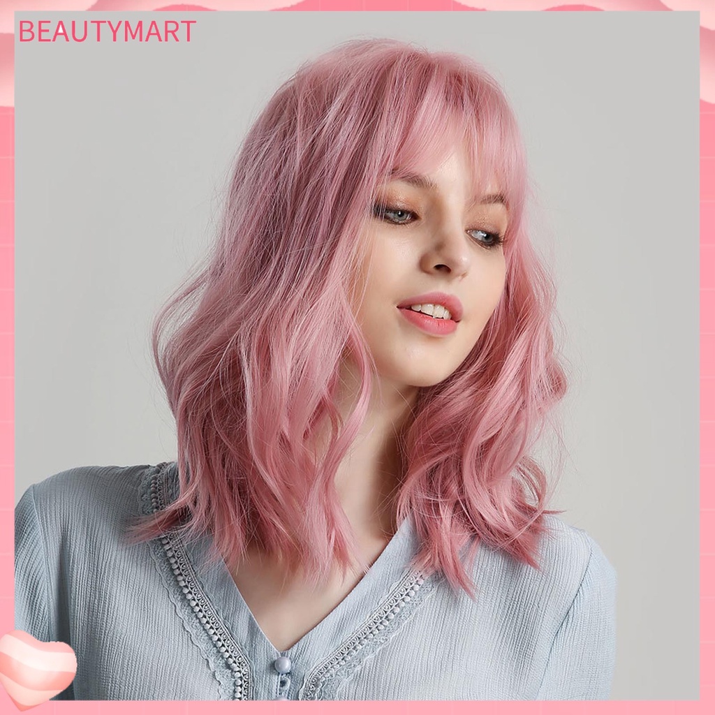 Bộ 3 Tóc Giả Mềm Mại Dạng Lưới Gợn Sóng Tự Nhiên Chất Lượng Cao Cho Nữ