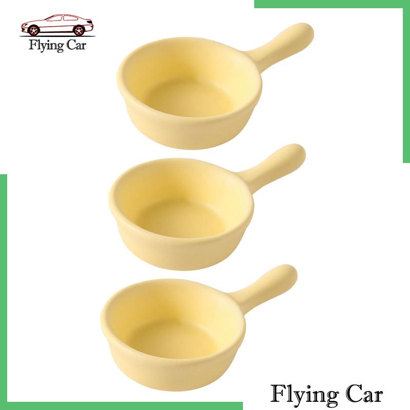 Set 2 Đĩa Sứ Đựng Nước Sốt Tiện Dụng Mang Theo Du Lịch Dã Ngoại