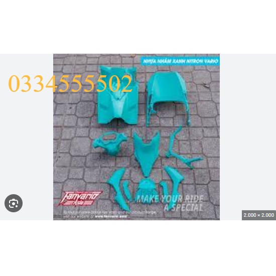 BỘ 11 MÓN FULL nhựa nhám vario click125 2021màu cam hồng , vàng , trắng , xanh ngọc bích đỏ Trần Phương Giang
