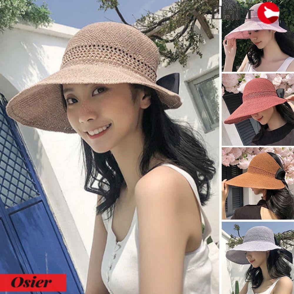 OSIER1 Mũ Rộng Vành Chống Tia UV Thời Trang Đi Biển