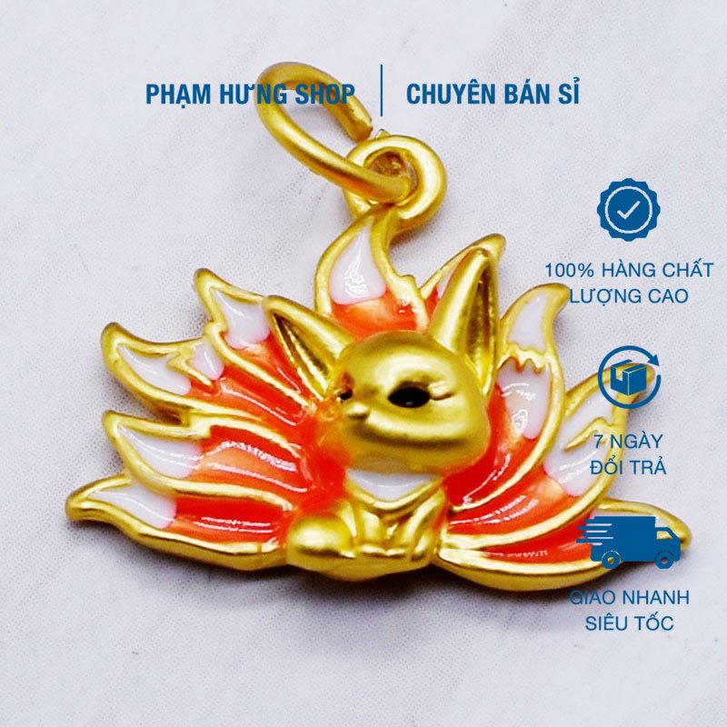 GIÁ SỈ  Charm treo Cửu Vỹ Hồ Ly - PL128 [Hàng loại 1 - SIÊU ĐẸP]