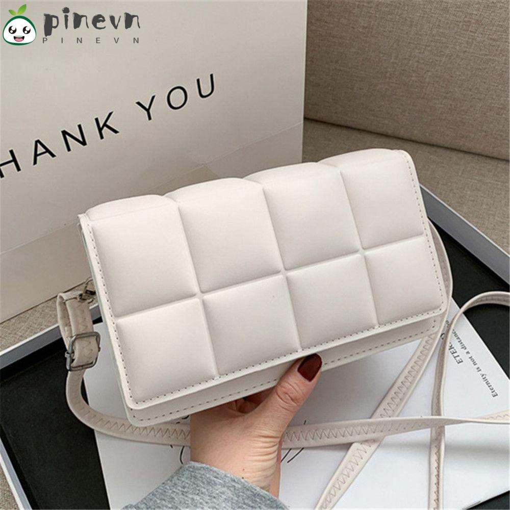 PINEVN Túi Vuông Đeo Chéo Hàn Quốc Mới