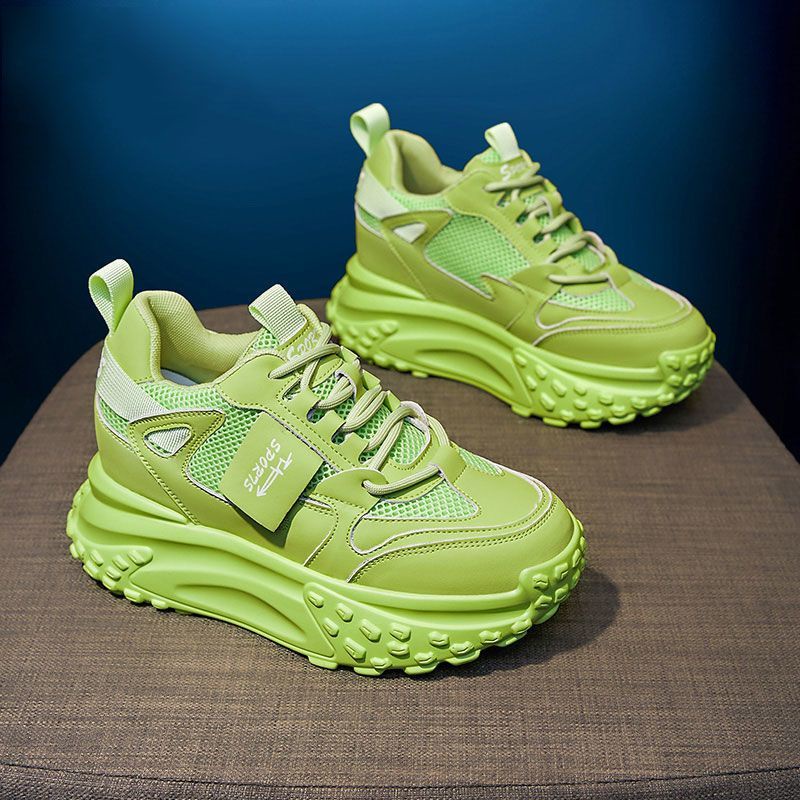 Giày Sneaker Đế Dày Tăng Chiều Cao Thời Trang Mùa Xuân 2023 Cho Nữ