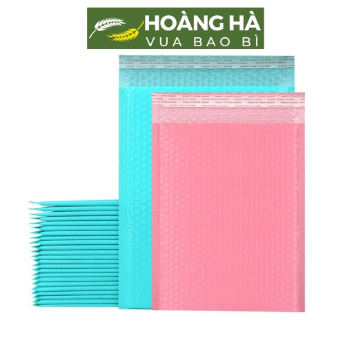 Túi gói hàng chống sốc bóng khí đóng gói hàng hóa an toàn nhiều màu, kích thước, túi đóng hàng bao bì