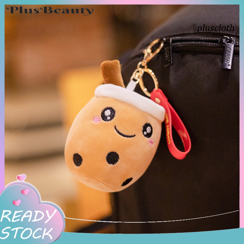 Búp Bê Nhồi Bông Đồ Chơi Mềm Mại Kích Thước 10cm Hình Ly Trà Sữa