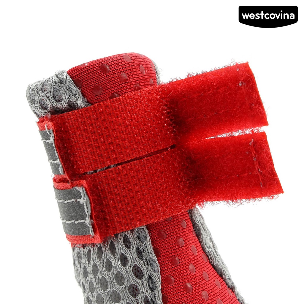 [COD]♞Set 4 Chiếc Giày Sneaker Lưới Chống Trượt Thoáng Khí Cho Thú Cưng