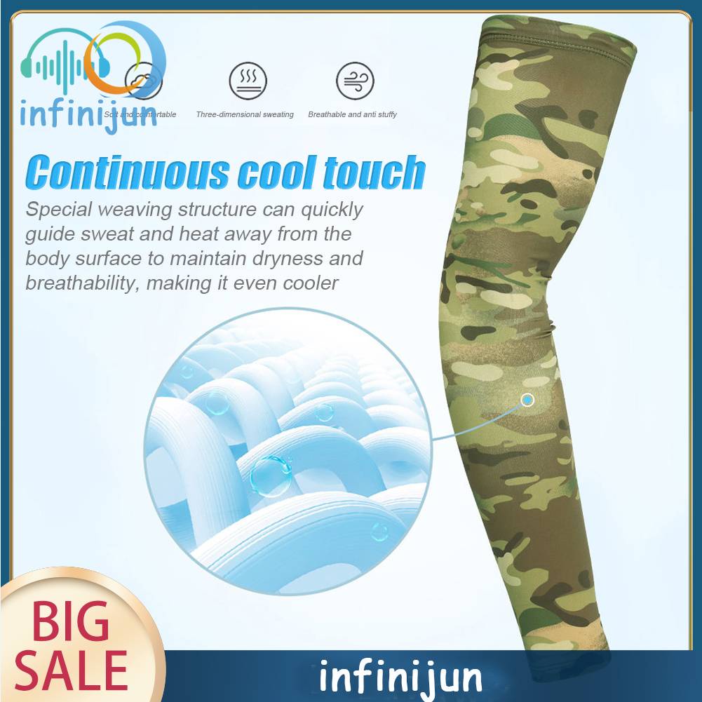 1 Đôi Găng Cánh Tay Chống Nắng Và Tia UV Thoáng Khí Dành Cho Nam Lái