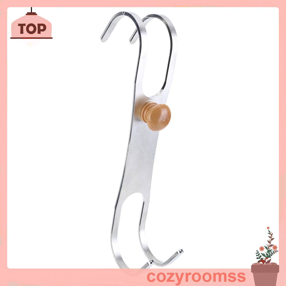 Móc Treo Cầu Chì Hai Mặt Bằng Thép Không Gỉ Siêu Bền Tiện Dụng