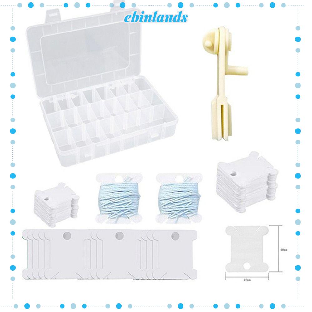 EBINLANDS Hộp Đựng Trang Sức 36 Ngăn Có Thể Điều Chỉnh Được DIY