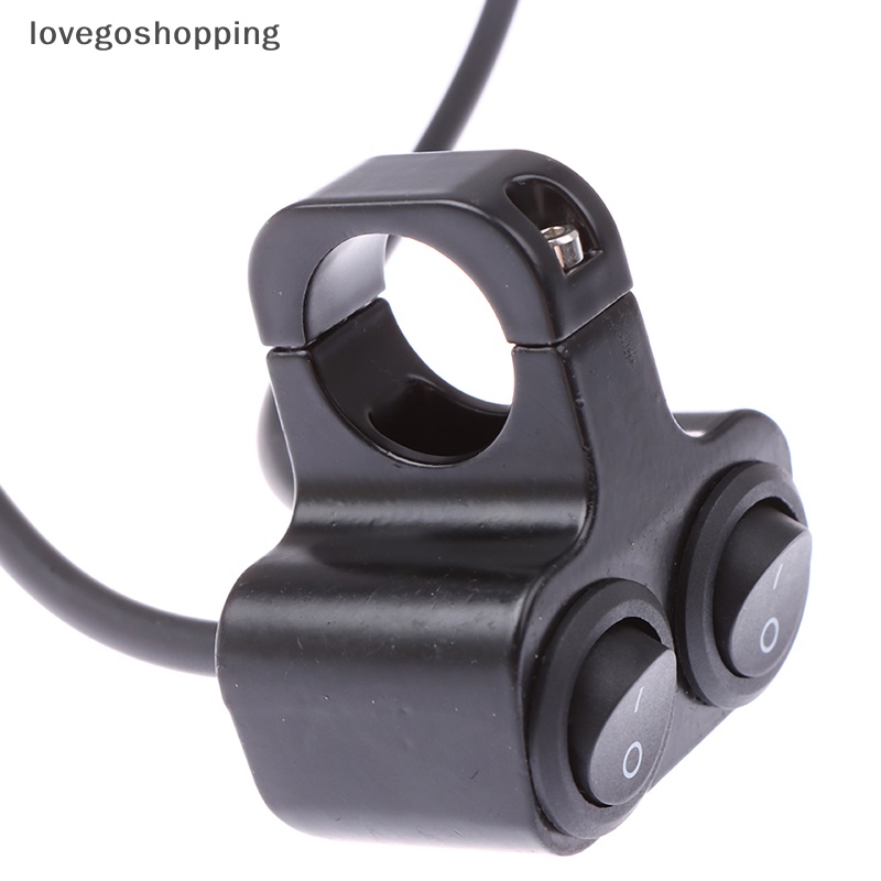 Công Tắc Đèn Pha / Còi Đôi 12V Gắn Tay Lái Xe Máy ATV / Xe Đạp Vn VN