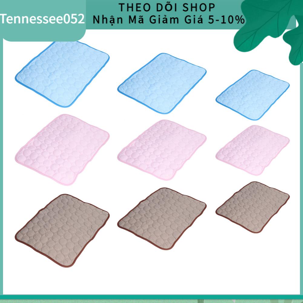 Tennessee052 Tấm làm mát cho thú cưng Thoáng khí có thể gập lại chăn tự chó và mèo nhỏ vừa lớn