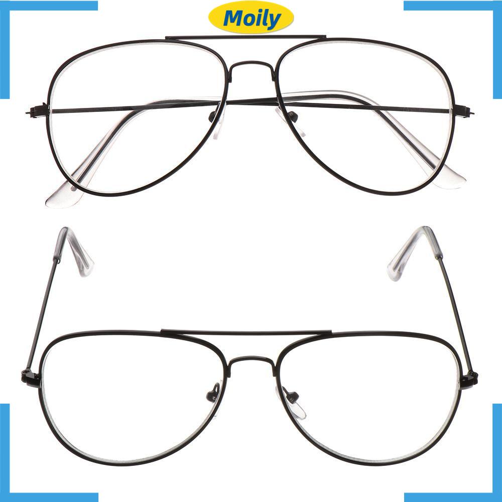 MOILYVN Kính Cận Cảnh 100 ~ - 500 Diopter Gọng Kim Loại Siêu Nhẹ Cho Nam Và Nữ