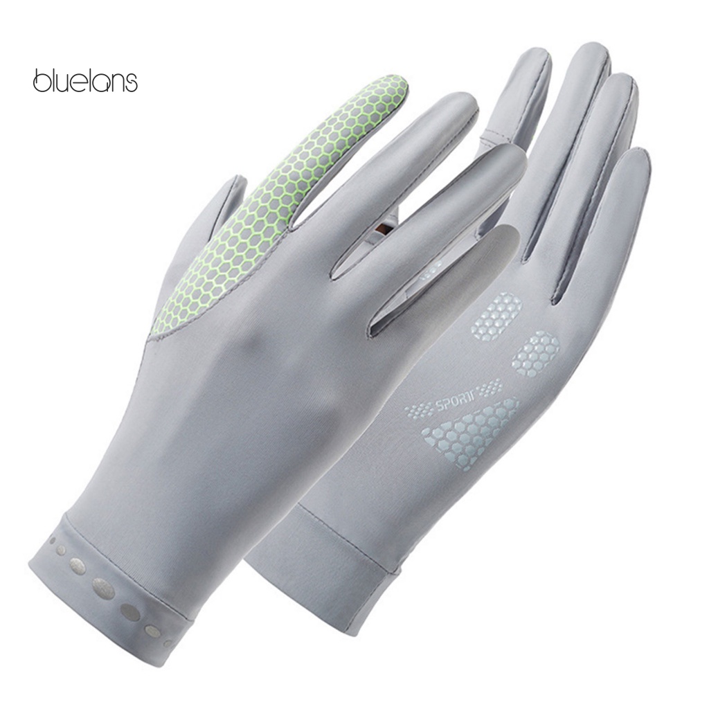 1 Đôi Găng Tay Chống Nắng Mềm Mại Thoáng Khí Thoải Mái Có Thể Mở Tay Bảo Vệ Mùa Hè Cho Nữ
