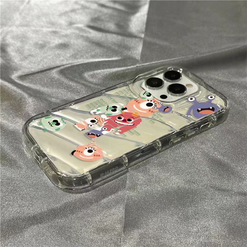 Ốp Điện Thoại Mềm Chống Sốc In Hình Gấu Hoạt Hình Cho Iphone 14pro118pl 7iPhone12 13max HR1T