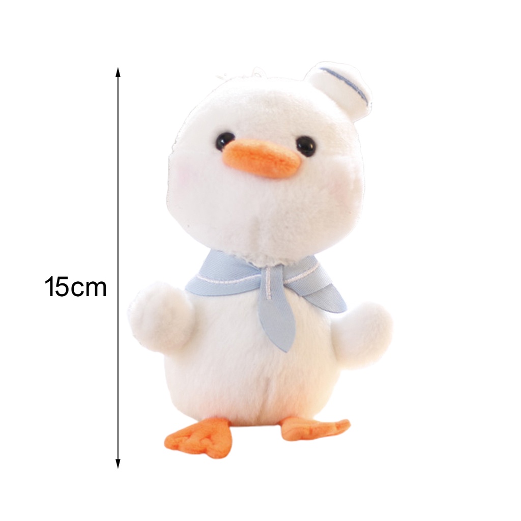 Thú Nhồi Bông Hình Con Vịt Dễ Thương 15cm