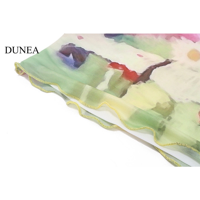 Dunea Áo Sát Nách Ngực Nhỏ Vẽ Tranh Sơn Dầu Mùa Hè Mới Cho Nữ