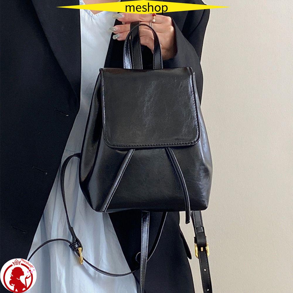 ME Ba Lô Da Vintage Thời Trang Dành Cho Nữ