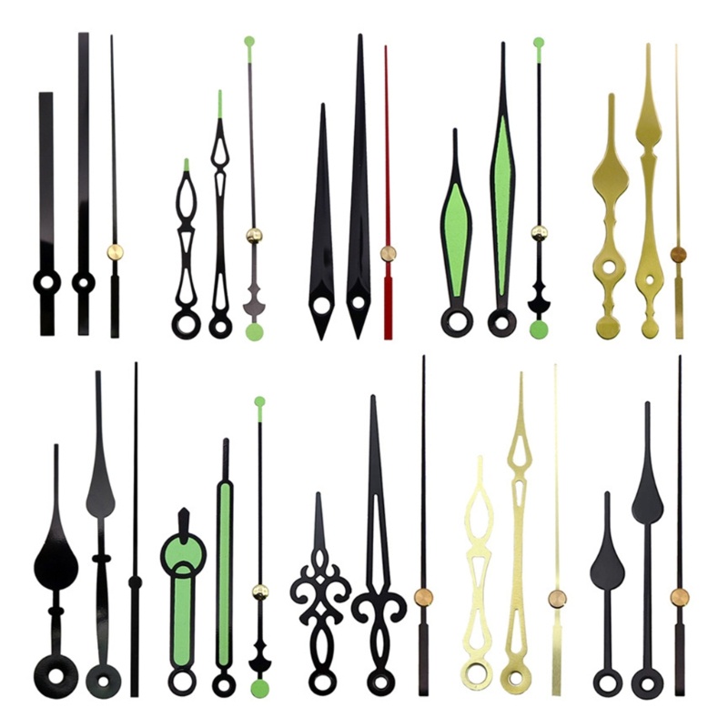 BS * 1 Bộ DIY Dạ Quang Im Lặng Đồng Hồ Thời Gian Chuyển Động Hộ Gia Đình DIY Có Thể Treo Dụng Cụ Cun