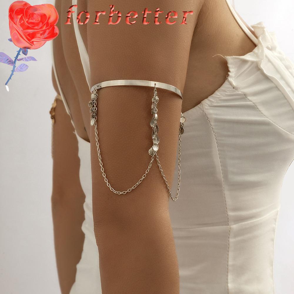 Vòng Đeo Cánh Tay Dạng Chuỗi Xích Họa Tiết Hình Học Bằng Kim Loại Thời Trang Cho Cặp Đôi