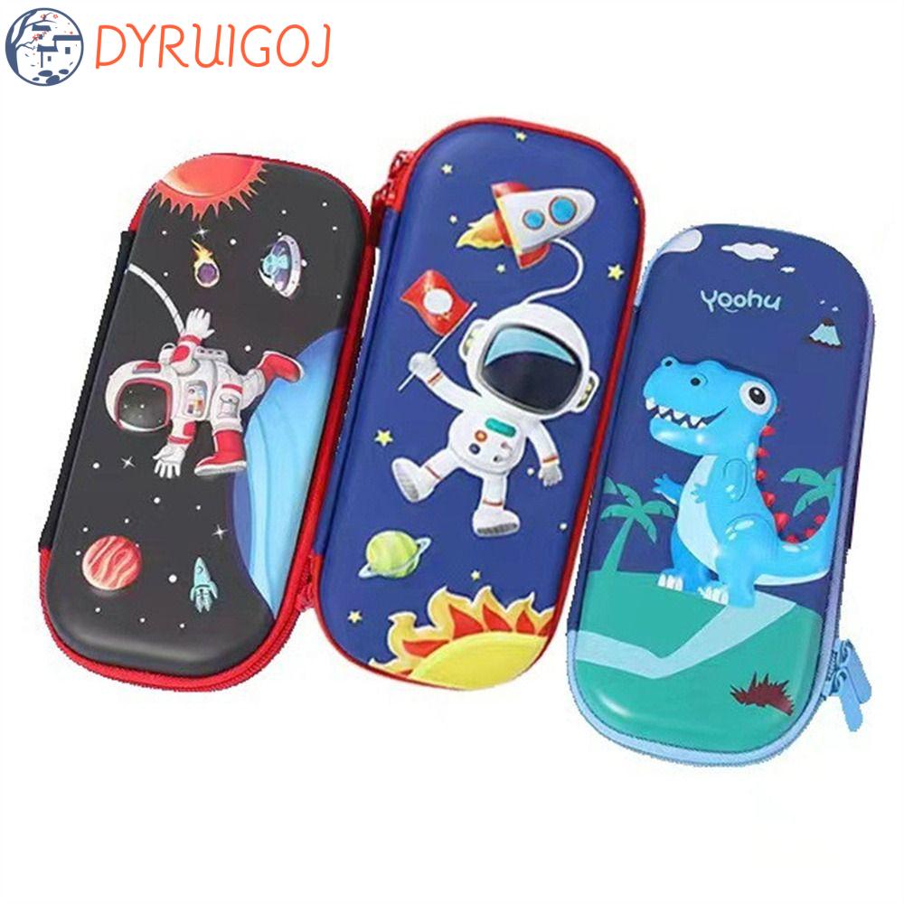 Túi Đựng Bút Bằng EVA Hình Khủng Long / Phi Hành Gia 3D Dễ Thương