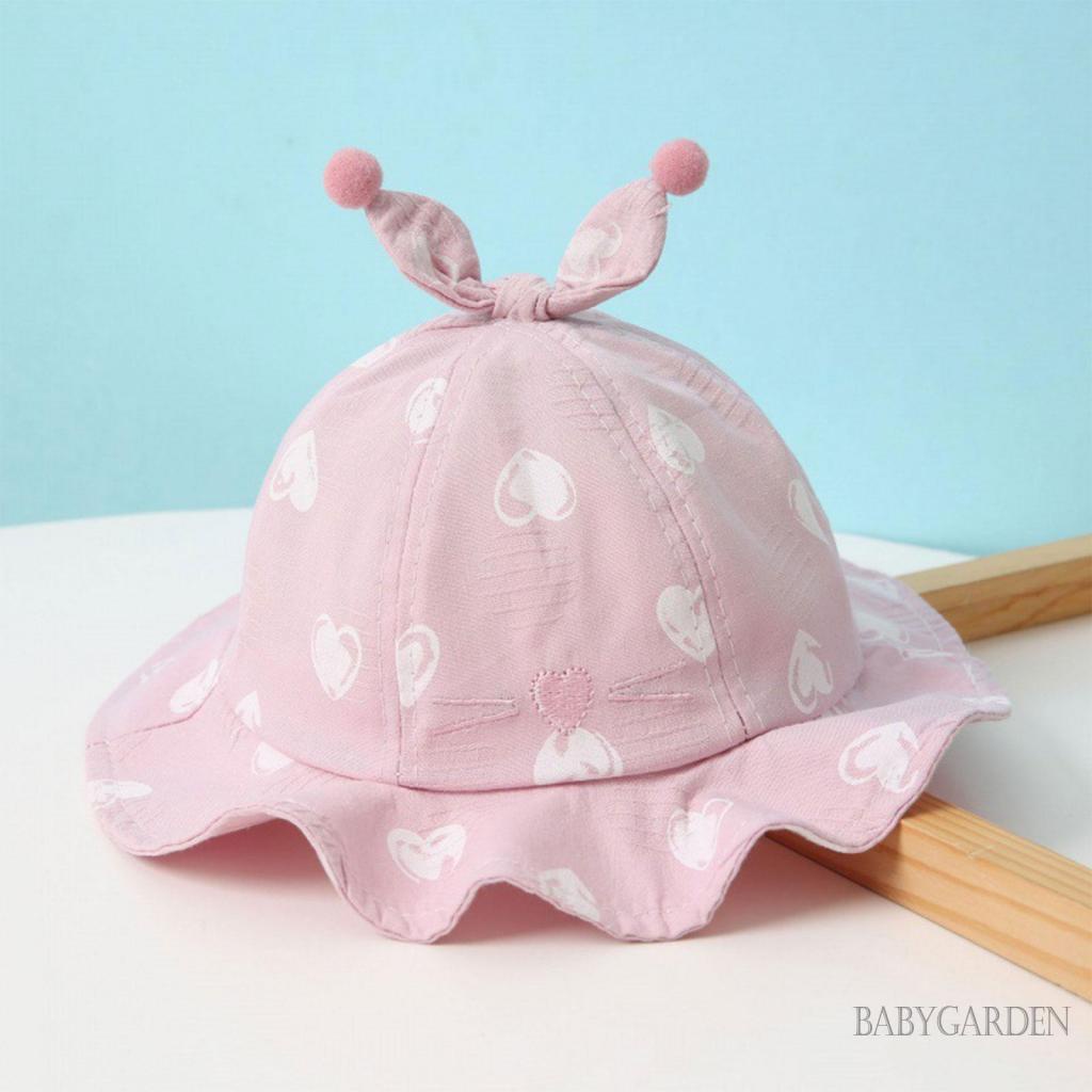 Nón Tai Bèo Vành Rộng Mềm Mại Thoáng Khí Thời Trang Mùa Hè Dành Cho Trẻ 3-24 Tháng Tuổi
