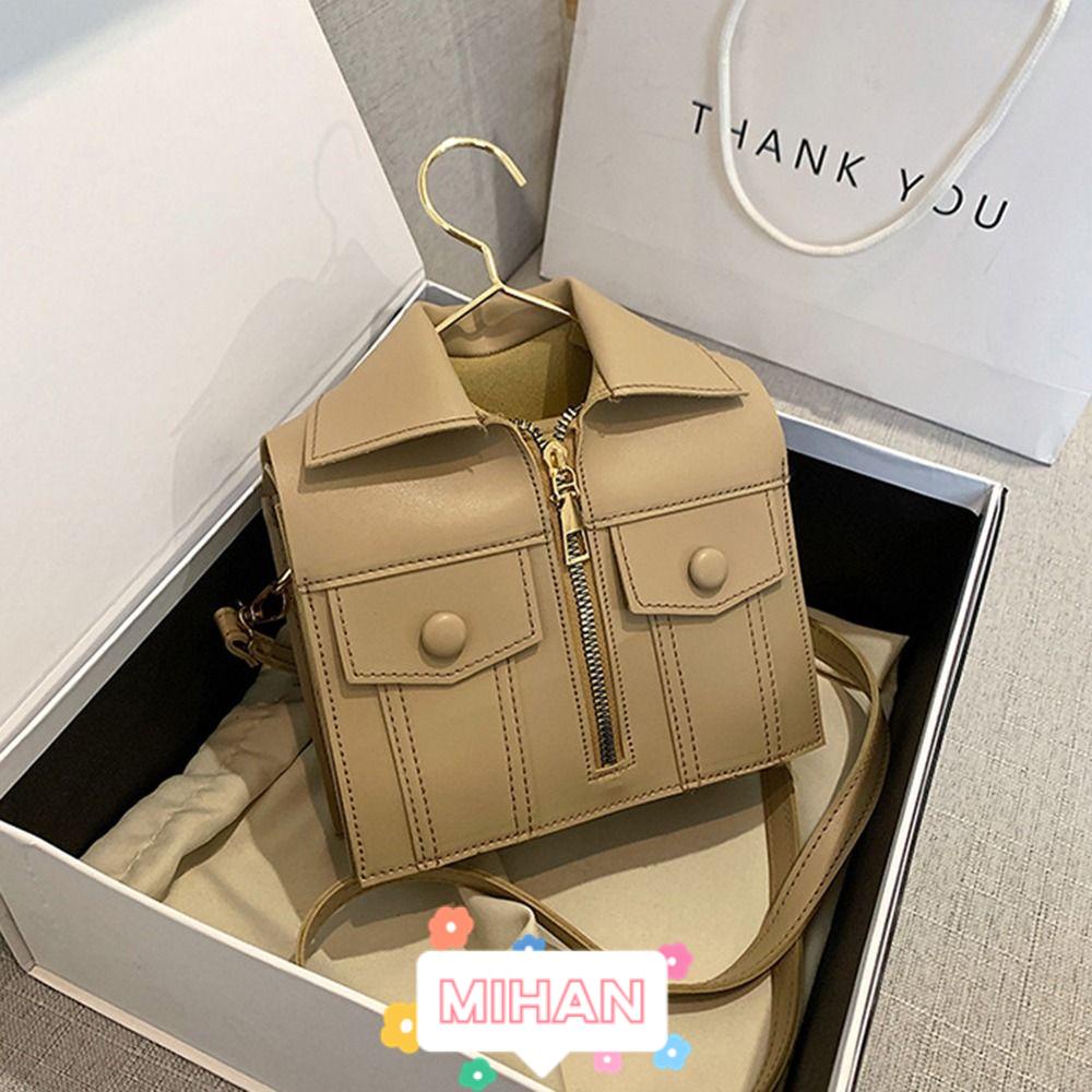 MIHAN1 Móc Treo Túi Xách Dáng Vuông Nhỏ Thiết Kế Độc Đáo Thời Trang Cho Nữ