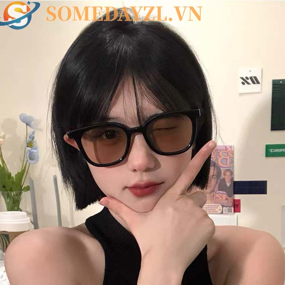 SOMEDAYZL Kính Mát Gọng Tròn Thời Trang Vintage Cho Nữ