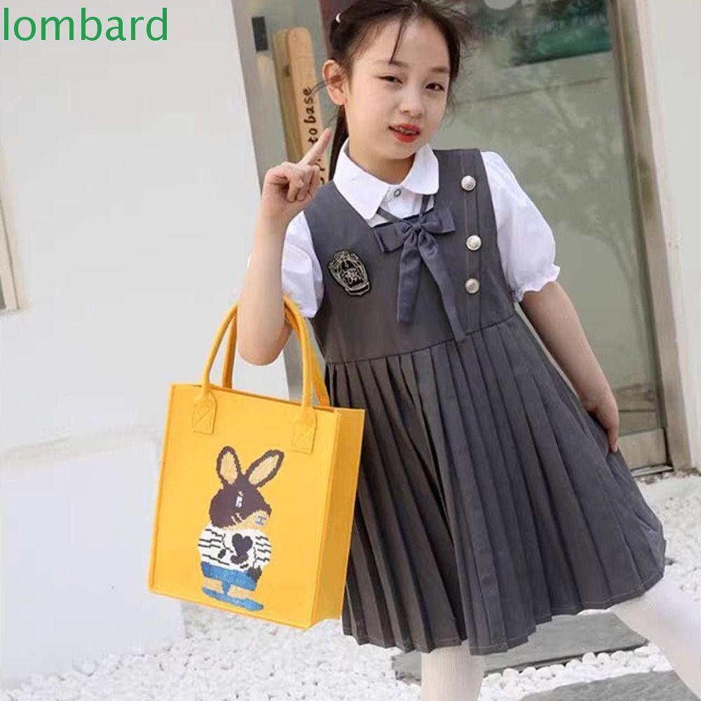 Túi Đeo Vai Đi Học In Họa Tiết Hoạt Hình Trái Tim / Gấu Dễ Thương Thời Trang Cho Nữ