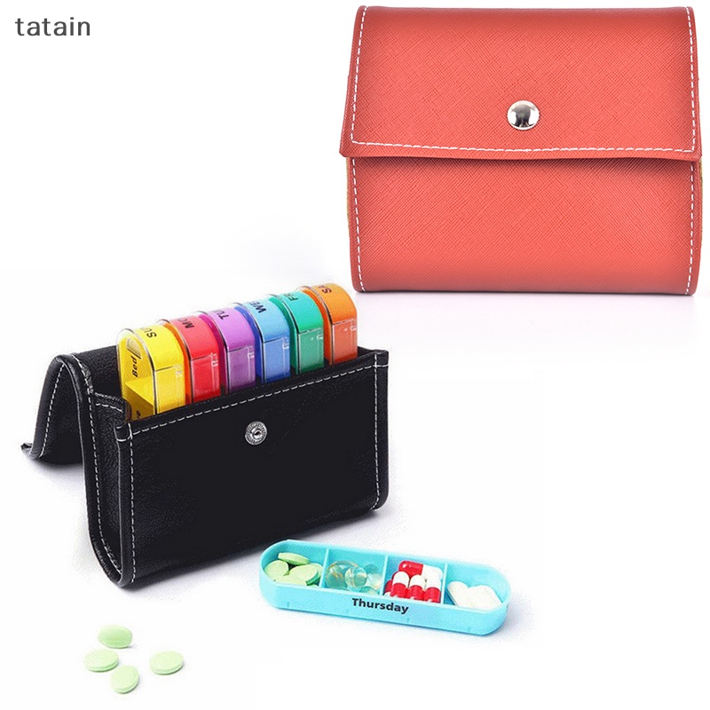 Hộp Đựng Thuốc 28 Ngăn Tiện Lợi Khi Đi Du Lịch